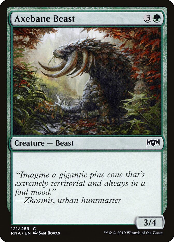 Fera de Danação dos Machados / Axebane Beast - Magic: The Gathering - MoxLand