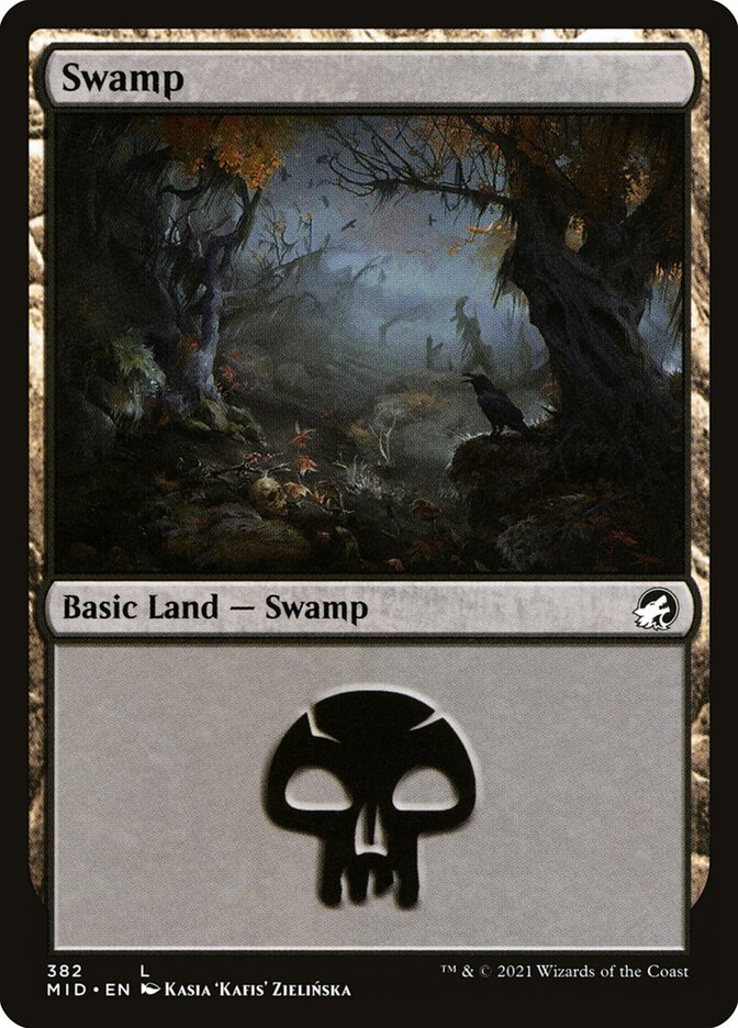 Pântano / Swamp - Magic: The Gathering - MoxLand