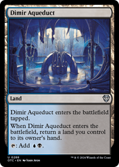 Aqueduto Dimir / Dimir Aqueduct - Magic: The Gathering - MoxLand