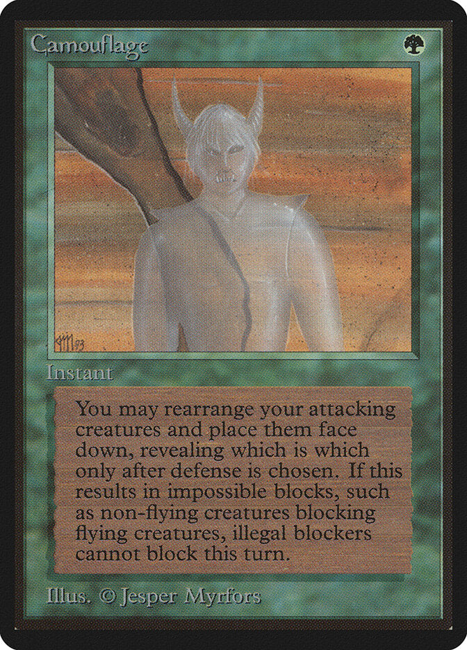 Camouflage / Camouflage - Magic: The Gathering - MoxLand