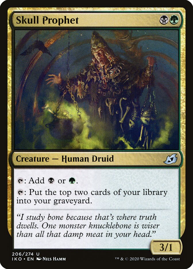 Profetisa do Crânio / Skull Prophet - Magic: The Gathering - MoxLand