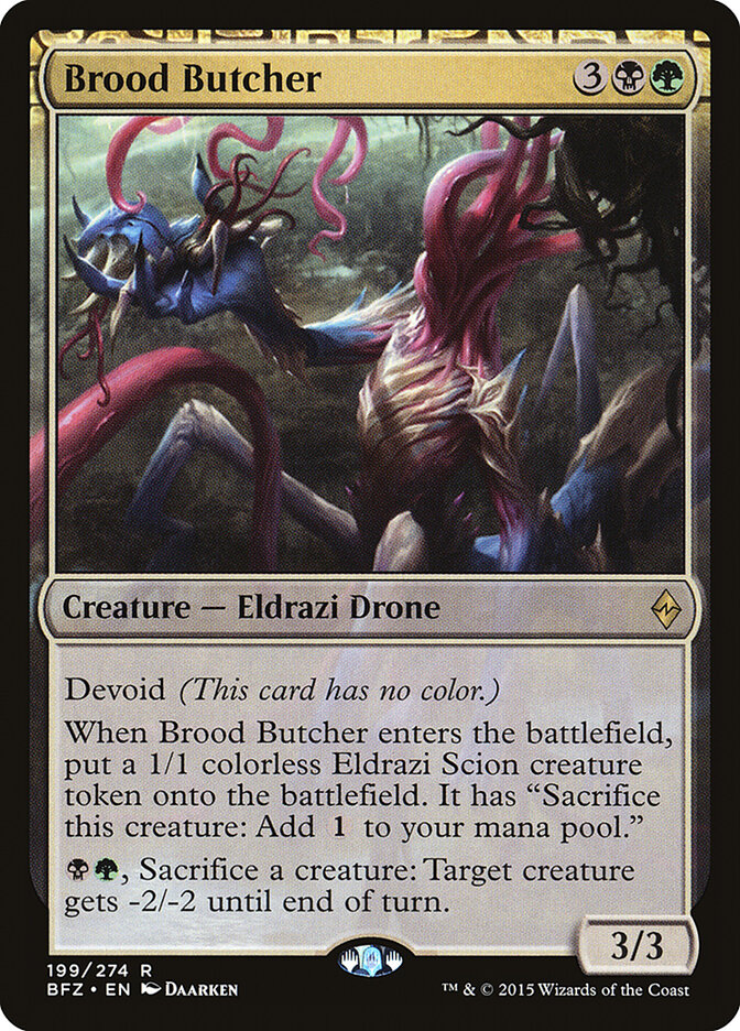 Carniceiro da Prole / Brood Butcher - Magic: The Gathering - MoxLand