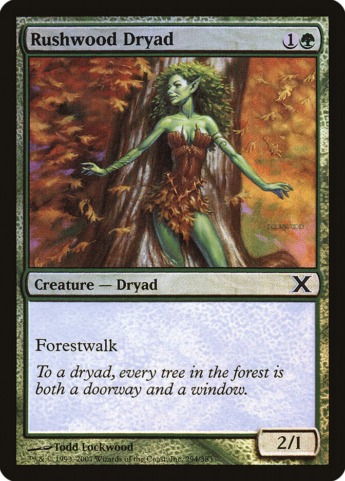 Dríade de Rushwood / Rushwood Dryad - Magic: The Gathering - MoxLand