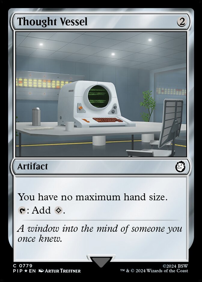 Receptáculo de Pensamentos / Thought Vessel - Magic: The Gathering - MoxLand
