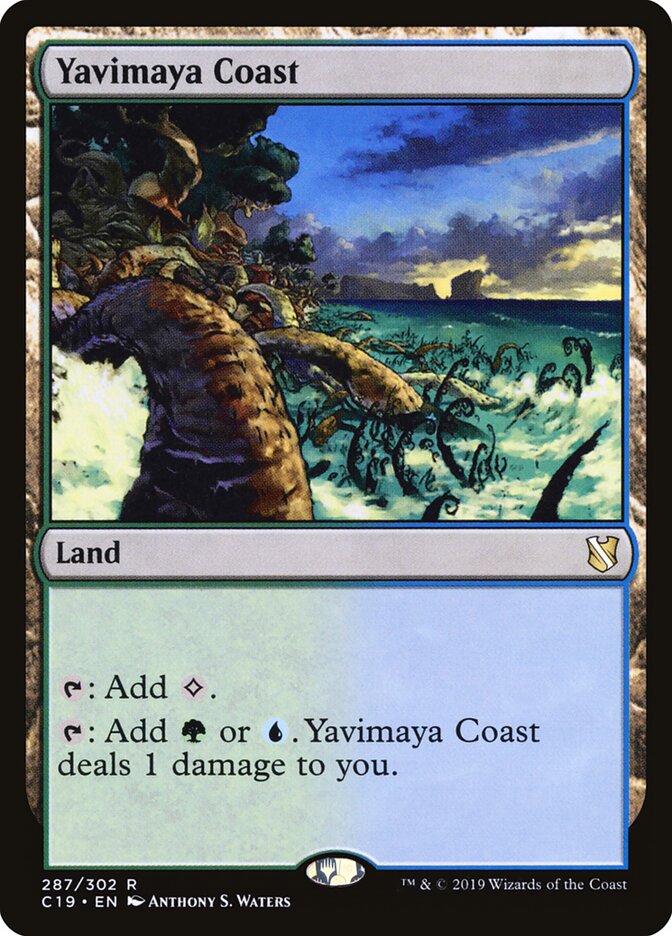 Costa de Yavimaya / Yavimaya Coast - Magic: The Gathering - MoxLand