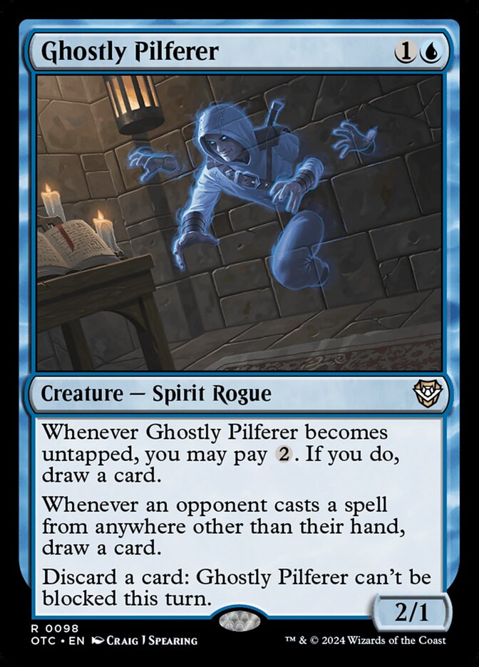 Gatuno Fantasmagórico / Ghostly Pilferer - Magic: The Gathering - MoxLand