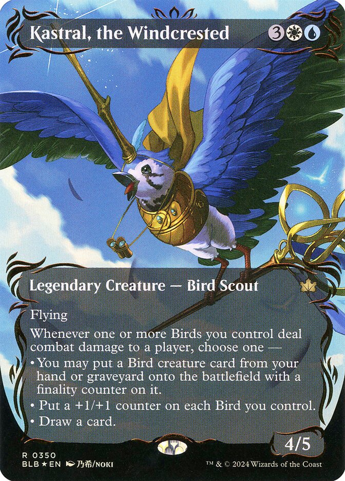 Kastral, Penacho do Vento / Kastral, the Windcrested - Magic: The Gathering - MoxLand
