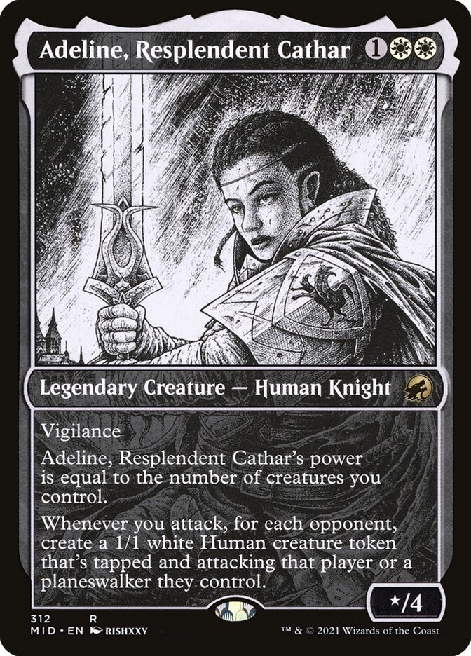 Adeline, Cátara Resplandecente / Adeline, Resplendent Cathar - Magic: The Gathering - MoxLand