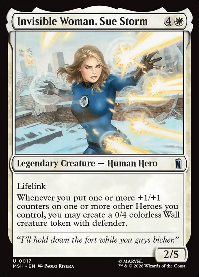 Invisible Woman, Sue Storm - Magic: The Gathering - MoxLand