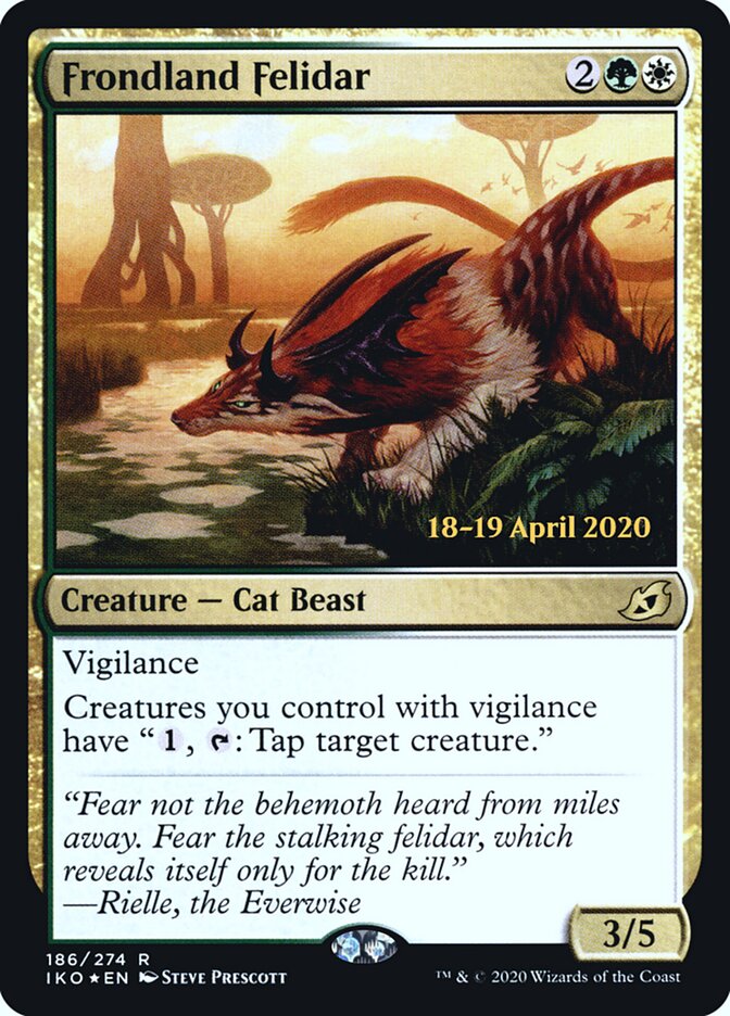 Felidar de Frondelândia / Frondland Felidar - Magic: The Gathering - MoxLand