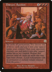 Leilão dos Ladrões / Thieves' Auction - Magic: The Gathering - MoxLand