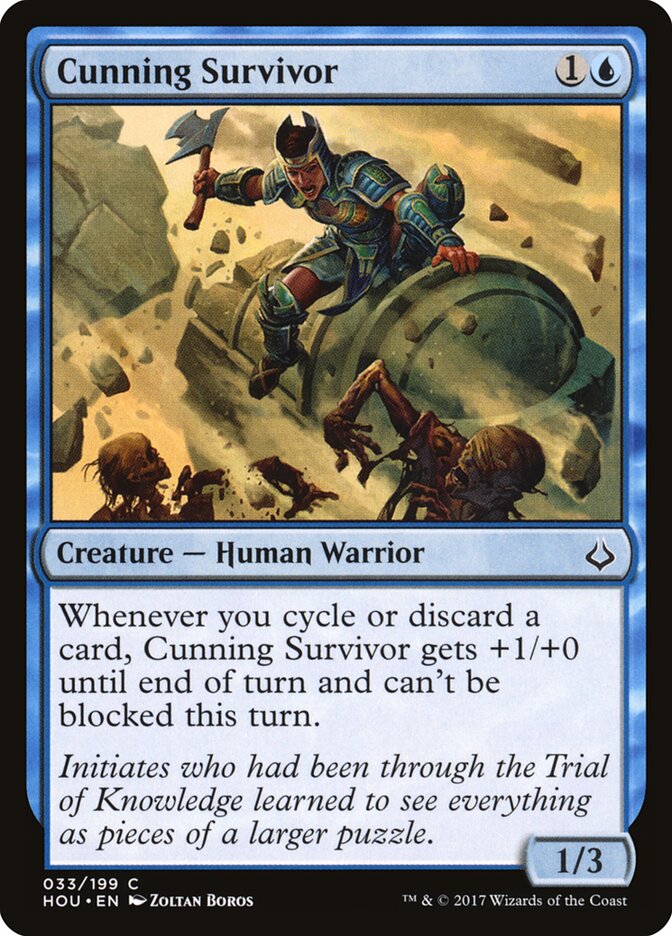 Sobrevivente Astuta / Cunning Survivor - Magic: The Gathering - MoxLand