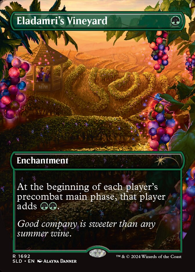 Vinhas de Eladamri / Eladamri's Vineyard - Magic: The Gathering - MoxLand