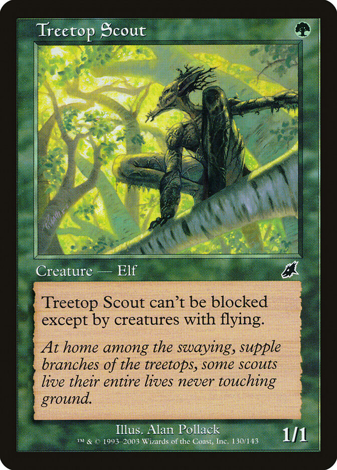 Batedor das Copas / Treetop Scout - Magic: The Gathering - MoxLand