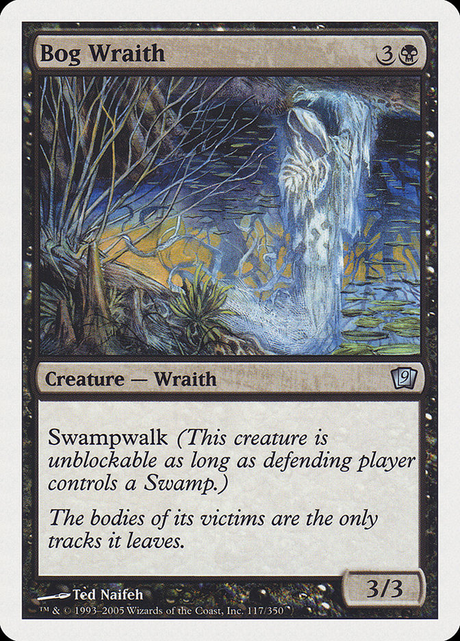 Aparição do Pântano / Bog Wraith - Magic: The Gathering - MoxLand