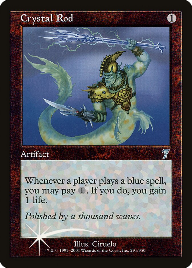 Bastão de Cristal / Crystal Rod - Magic: The Gathering - MoxLand