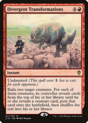 Transformações Divergentes / Divergent Transformations - Magic: The Gathering - MoxLand