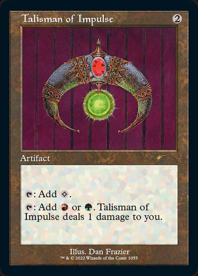 Talismã do Impulso / Talisman of Impulse - Magic: The Gathering - MoxLand