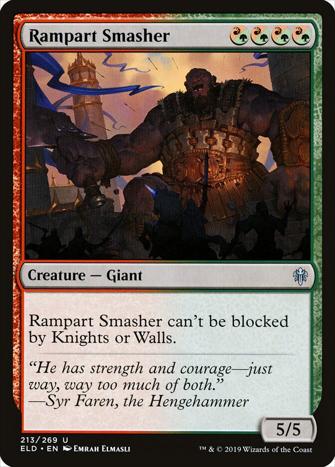 Esmaga-ameias / Rampart Smasher - Magic: The Gathering - MoxLand