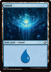 Ilha / Island - Magic: The Gathering - MoxLand