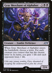 Gray Merchant of Alphabet - Magic: The Gathering - MoxLand