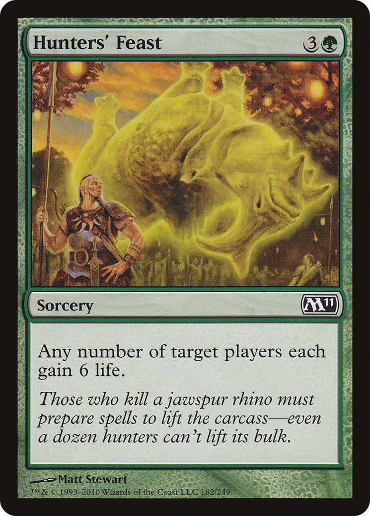 Banquete do Caçador / Hunters' Feast - Magic: The Gathering - MoxLand