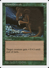 Crescimento Desenfreado / Giant Growth - Magic: The Gathering - MoxLand