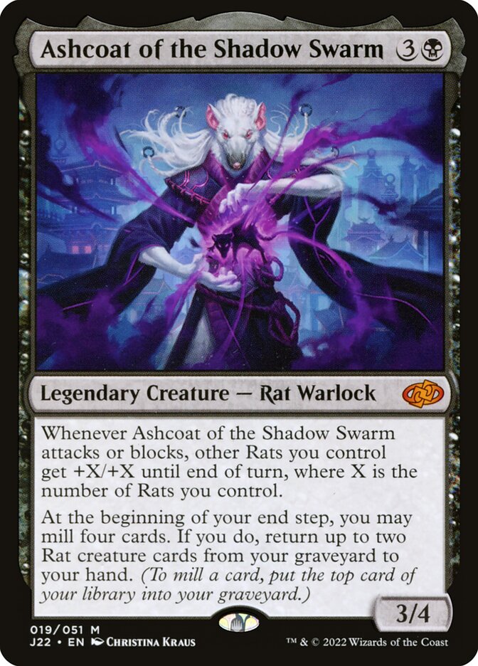 Ashcoat of the Shadow Swarm - Magic: The Gathering - MoxLand