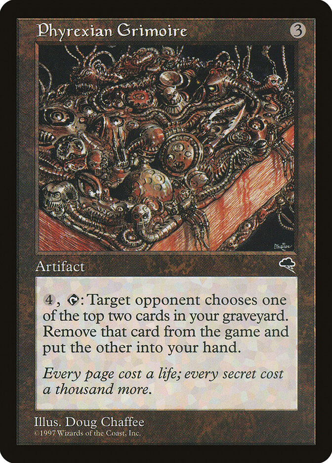 Grimório Phyrexiano / Phyrexian Grimoire - Magic: The Gathering - MoxLand
