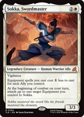 Sokka, Mestre da Espada / Sokka, Swordmaster - Magic: The Gathering - MoxLand