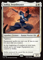 Sokka, Mestre da Espada / Sokka, Swordmaster - Magic: The Gathering - MoxLand