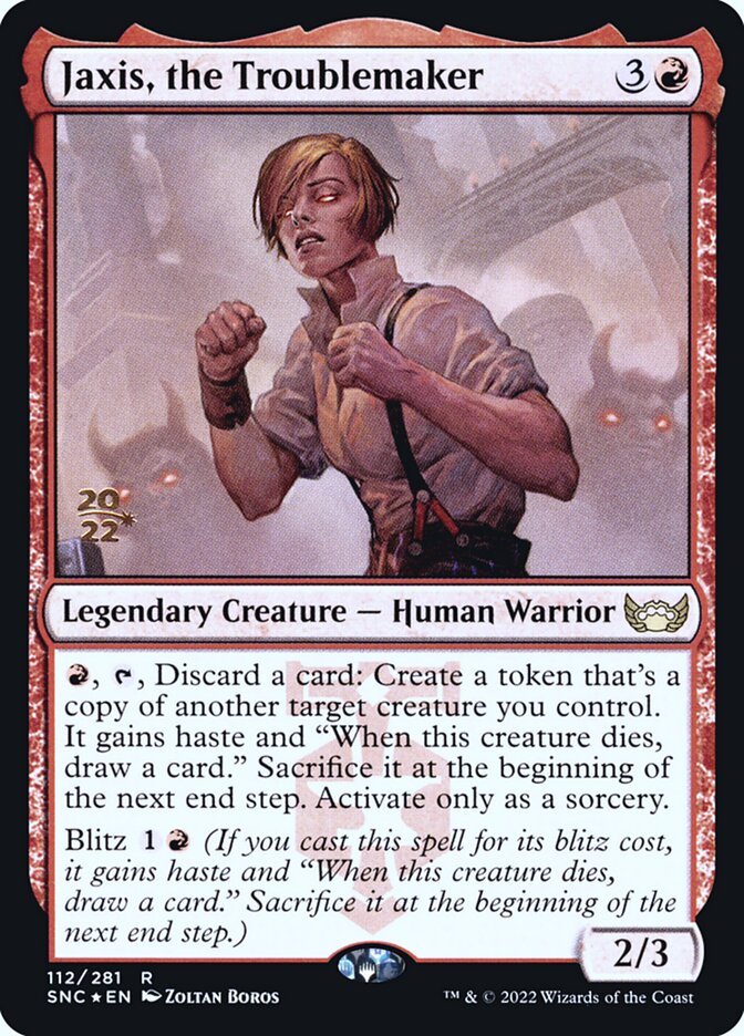 Jaxis, a Desordeira / Jaxis, the Troublemaker - Magic: The Gathering - MoxLand