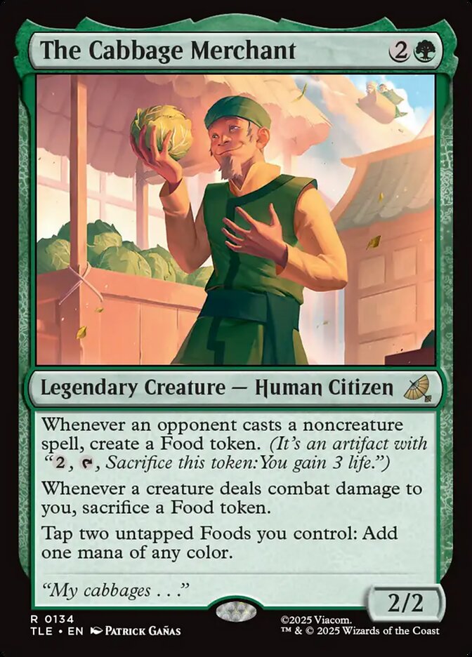 O Vendedor de Repolhos / The Cabbage Merchant - Magic: The Gathering - MoxLand