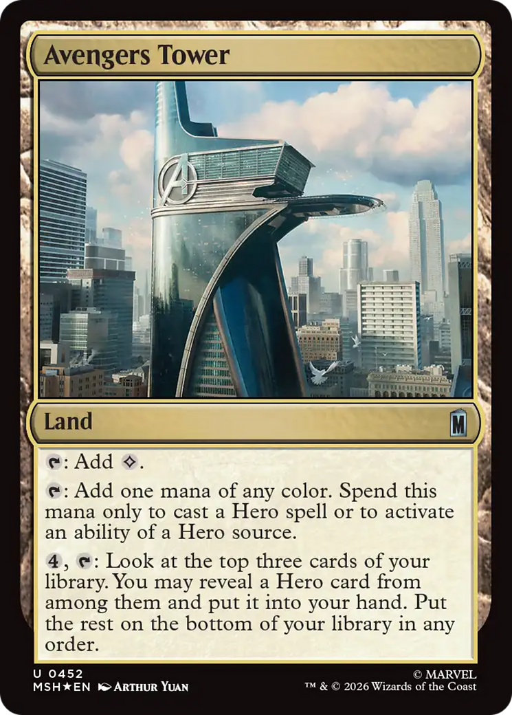 Avengers Tower - Magic: The Gathering - MoxLand