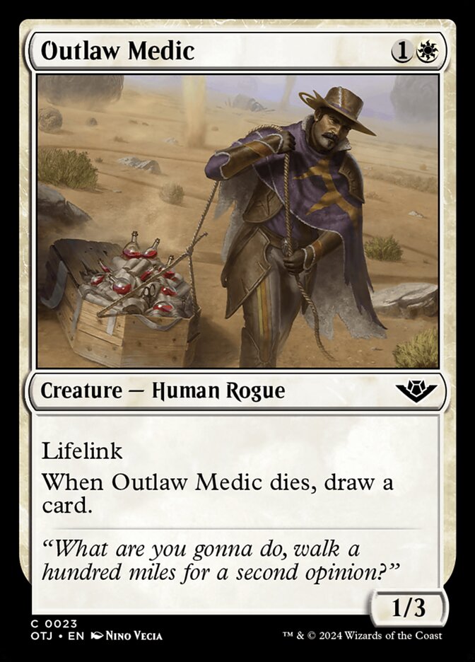 Paramédico Fora da Lei / Outlaw Medic - Magic: The Gathering - MoxLand