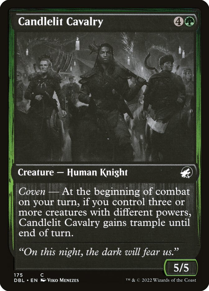 Cavalaria à Luz de Velas / Candlelit Cavalry - Magic: The Gathering - MoxLand