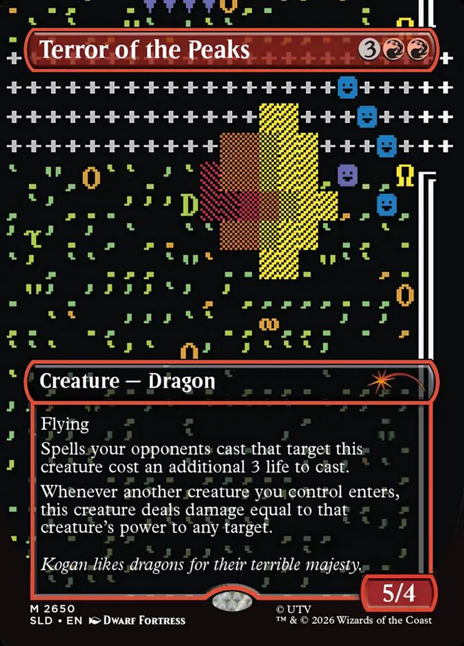 Terror dos Picos / Terror of the Peaks - Magic: The Gathering - MoxLand