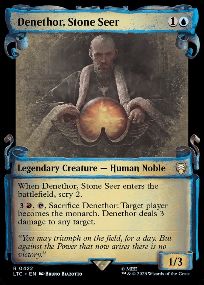 Denethor, Vidente da Pedra / Denethor, Stone Seer - Magic: The Gathering - MoxLand