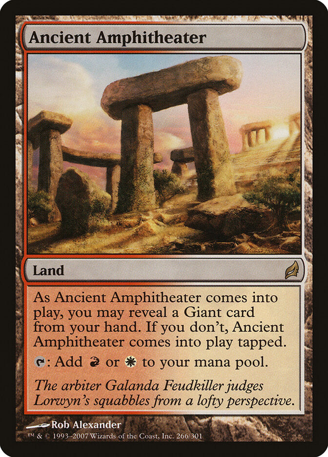 Anfiteatro Vetusto / Ancient Amphitheater - Magic: The Gathering - MoxLand