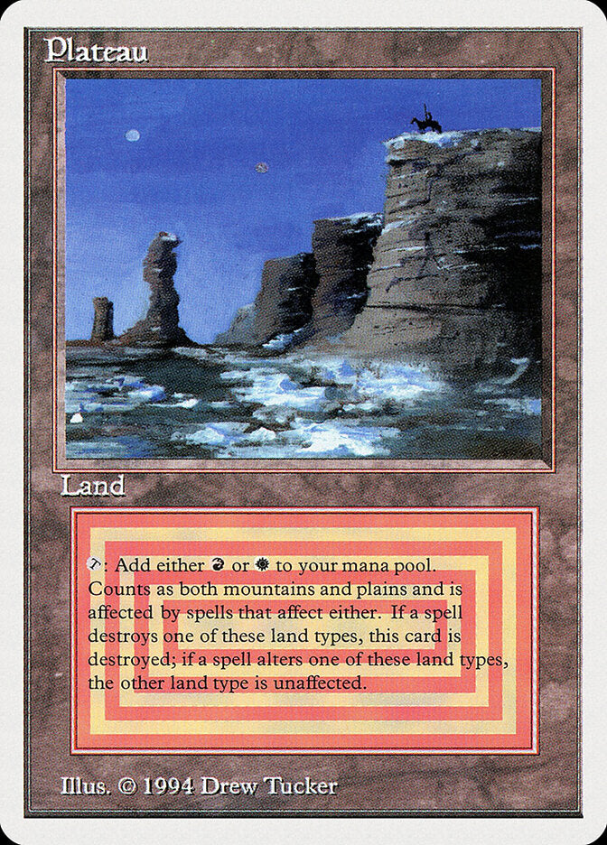 Plateau - Magic: The Gathering - MoxLand