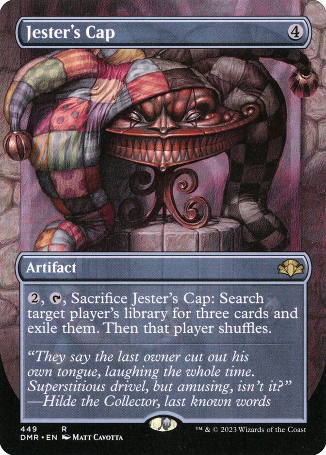 Gorro do Bufão / Jester's Cap - Magic: The Gathering - MoxLand