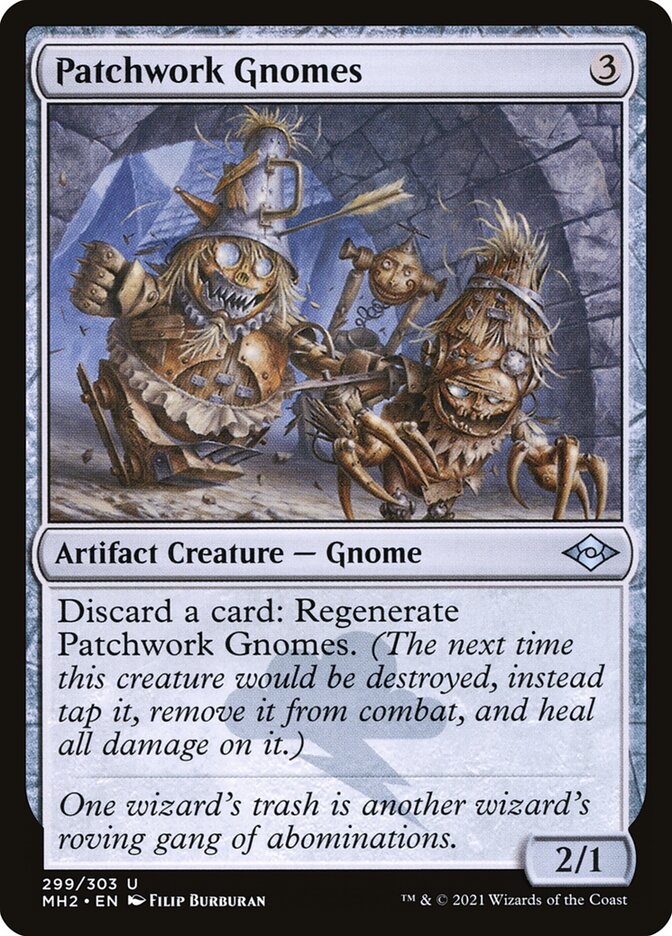 Gnomos de Retalhos / Patchwork Gnomes - Magic: The Gathering - MoxLand