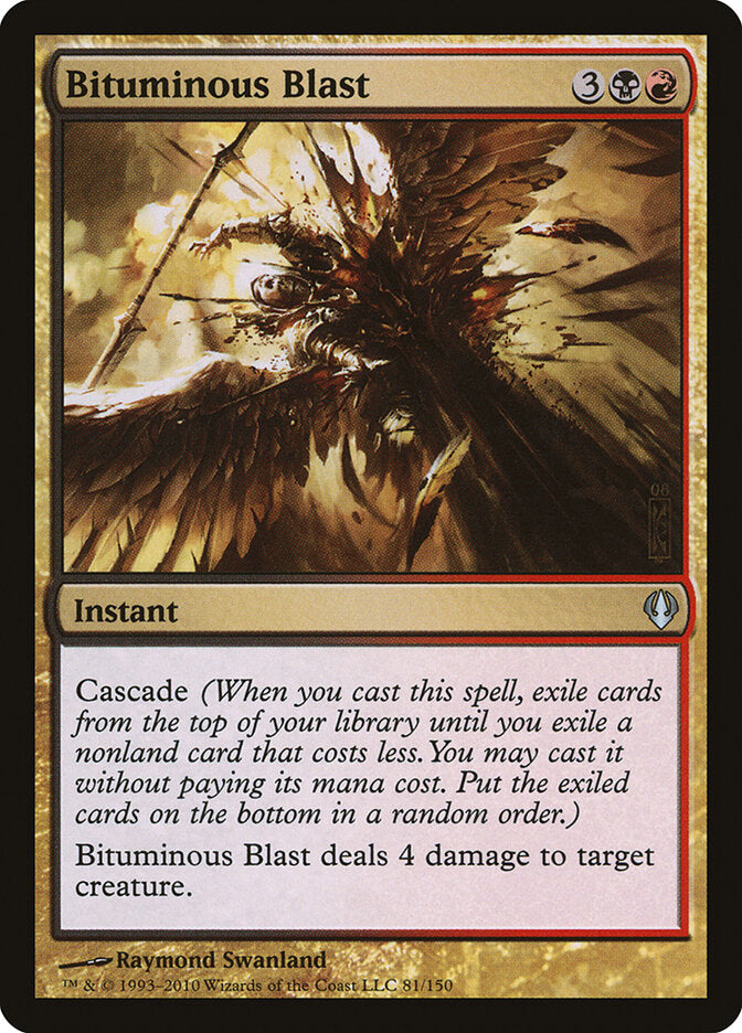 Explosão Betuminosa / Bituminous Blast - Magic: The Gathering - MoxLand