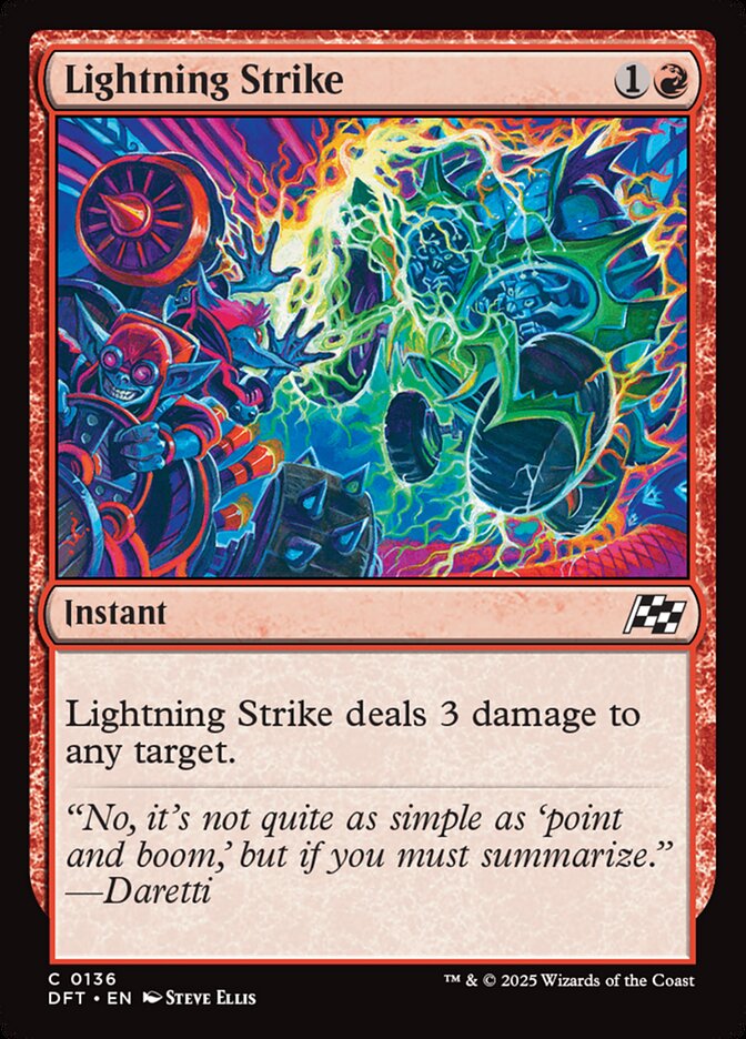 Golpe Relampejante / Lightning Strike - Magic: The Gathering - MoxLand