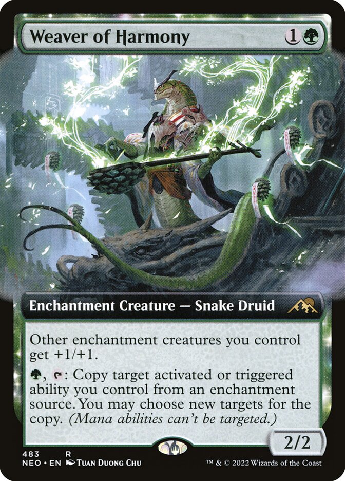 Tecelã da Harmonia / Weaver of Harmony - Magic: The Gathering - MoxLand