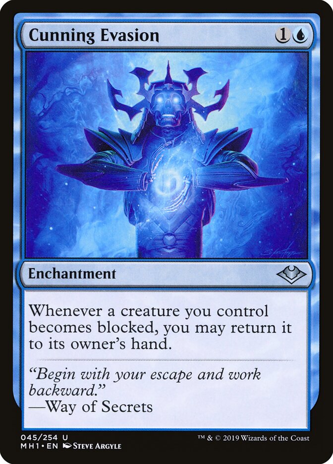 Evasão Sagaz / Cunning Evasion - Magic: The Gathering - MoxLand