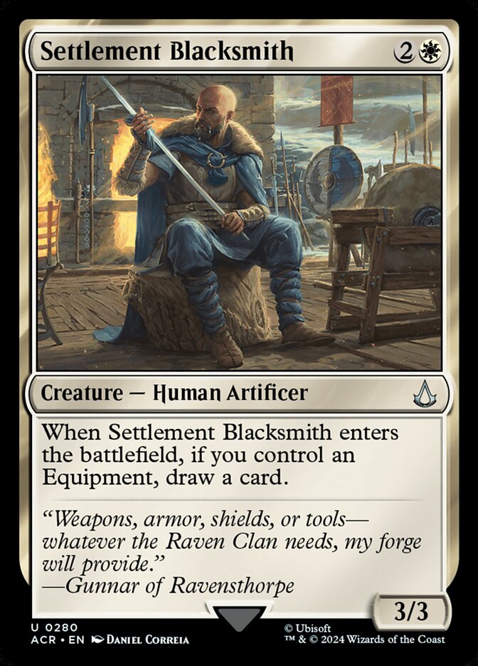 Settlement Blacksmith - Magic: The Gathering - MoxLand