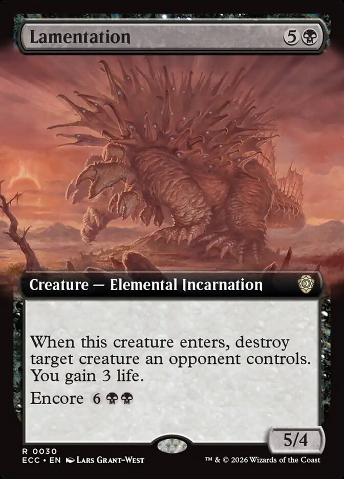 Lamentation - Magic: The Gathering - MoxLand