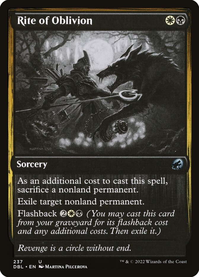 Rito do Oblívio / Rite of Oblivion - Magic: The Gathering - MoxLand