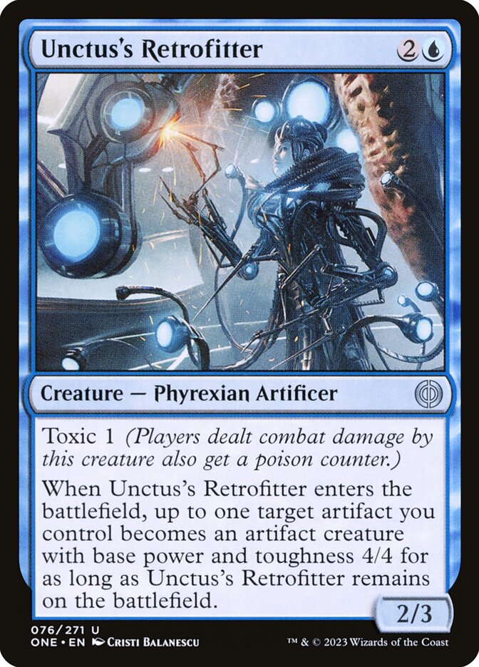Reformadora de Unctus / Unctus's Retrofitter - Magic: The Gathering - MoxLand